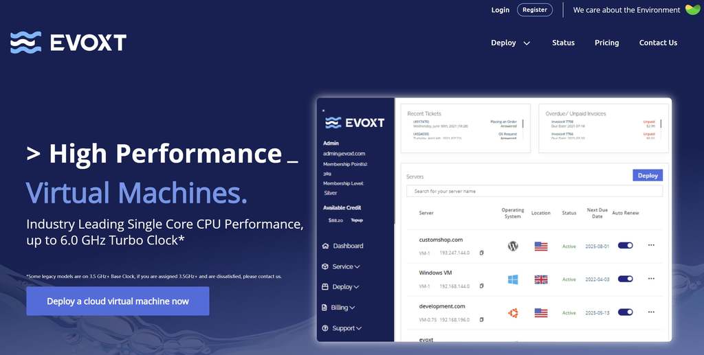 Evoxt,印尼VPS